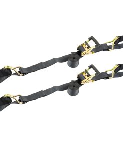 Cintas de Anclaje Correas de Amarre con Trinquete, 2" x 18'