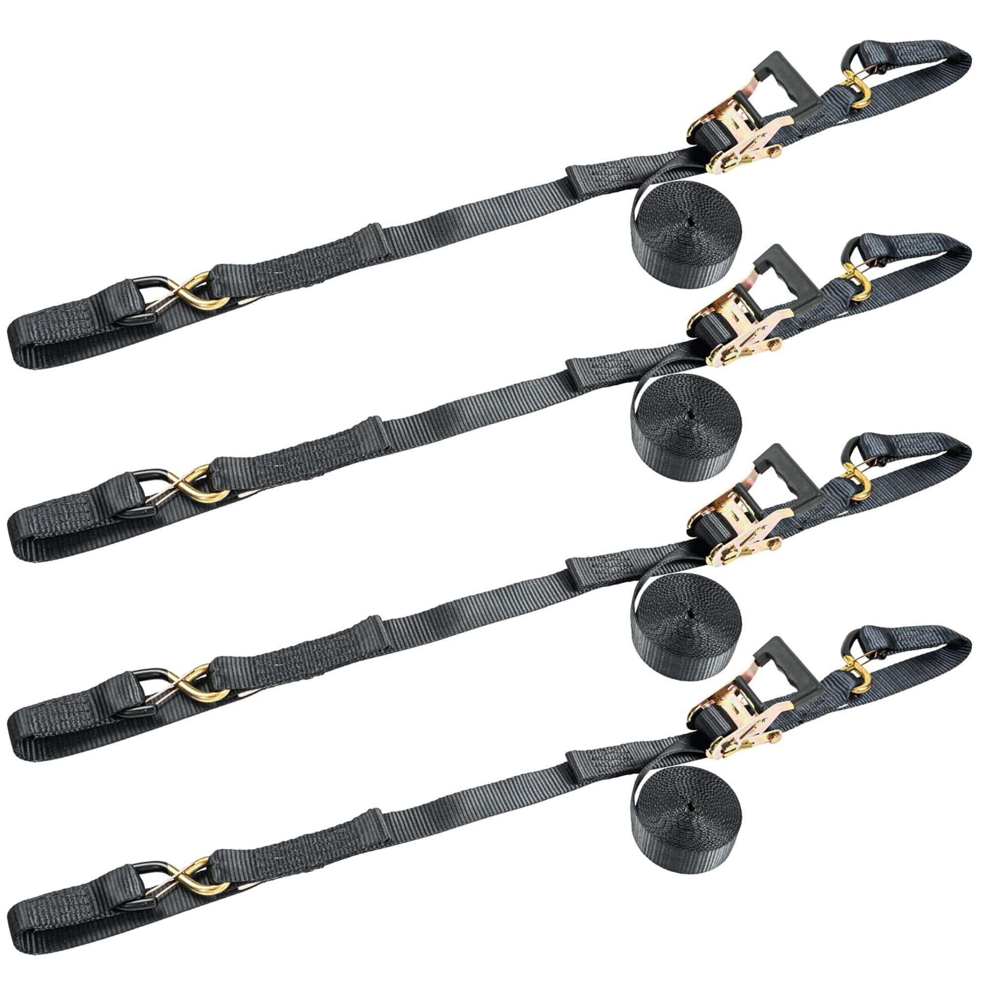 Correa de amarre con trinquete ShockStrap, 1.5" x15'