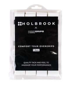 Holbrook Comfort Tour Overgrips - Pack de 12 (Blanco)