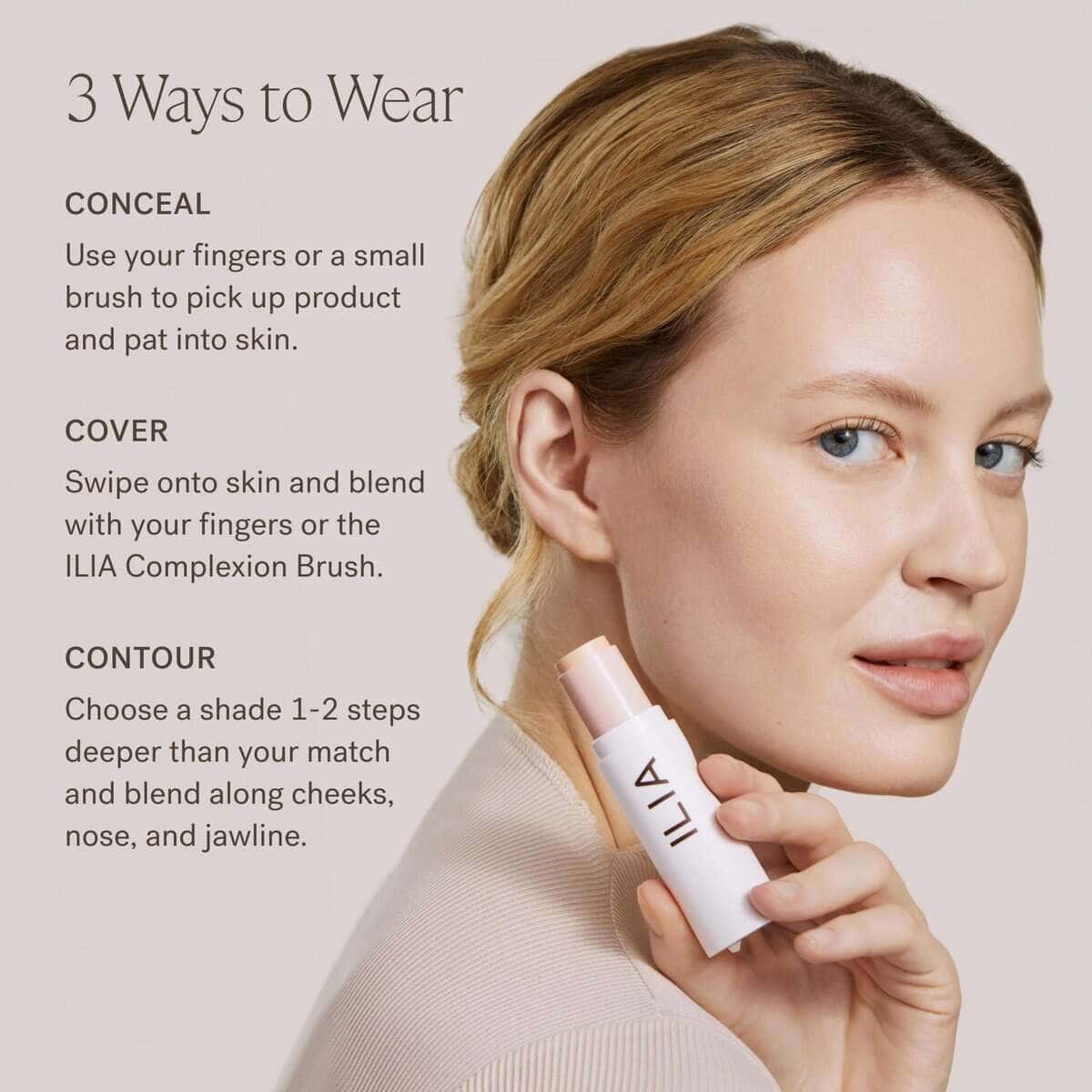 ILIA - Stick de Maquillaje Complexion - Base + Corrector + - Imagen 8