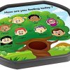 Tapete de juego Emotions Tree para bandeja Tuff de niños -