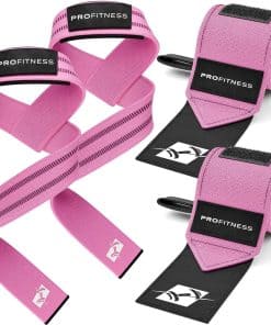 Set de Mujeres de ProFitness: Muñequeras y Correas de