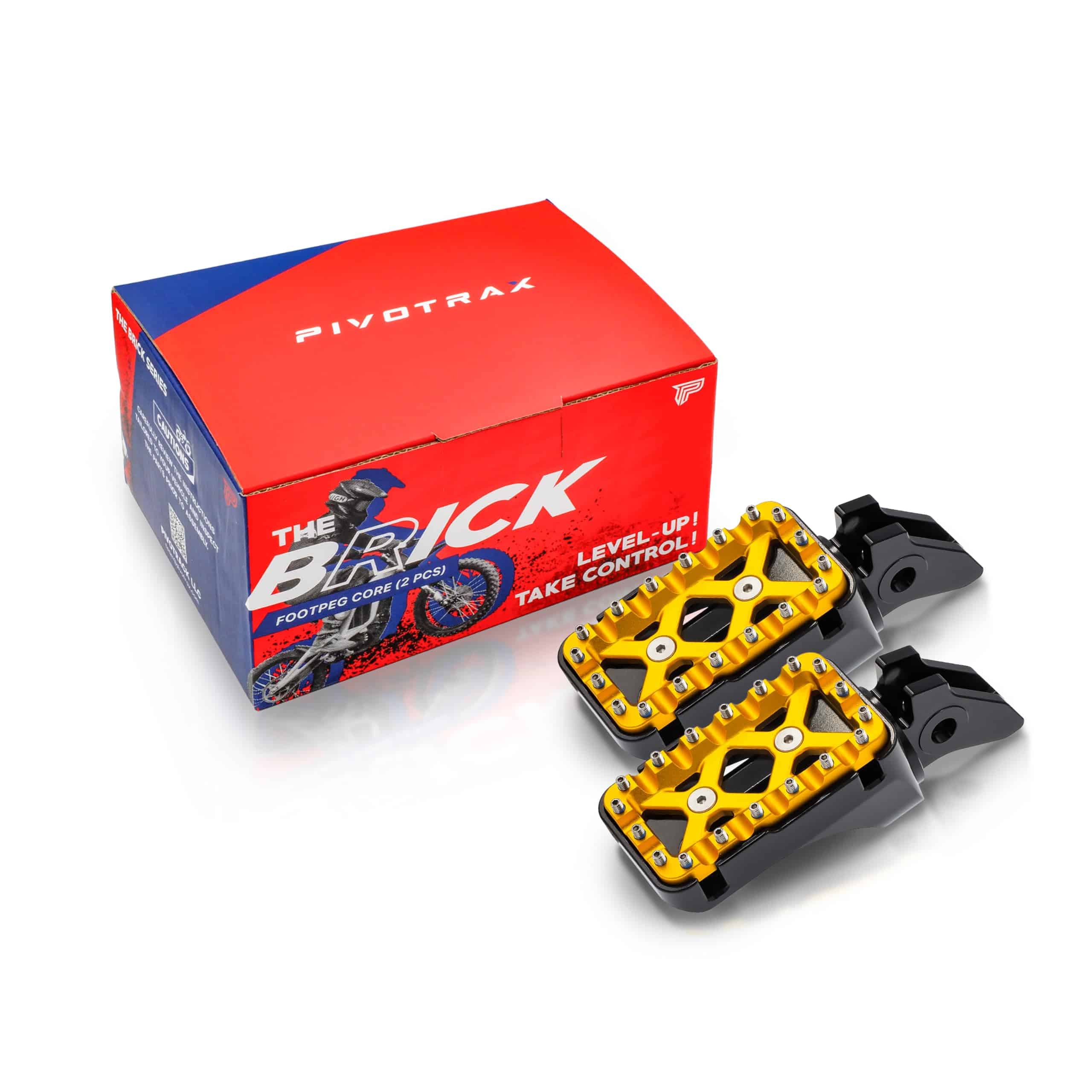 Juego de núcleo de reposapiés PIVOTRAX-The Brick Series