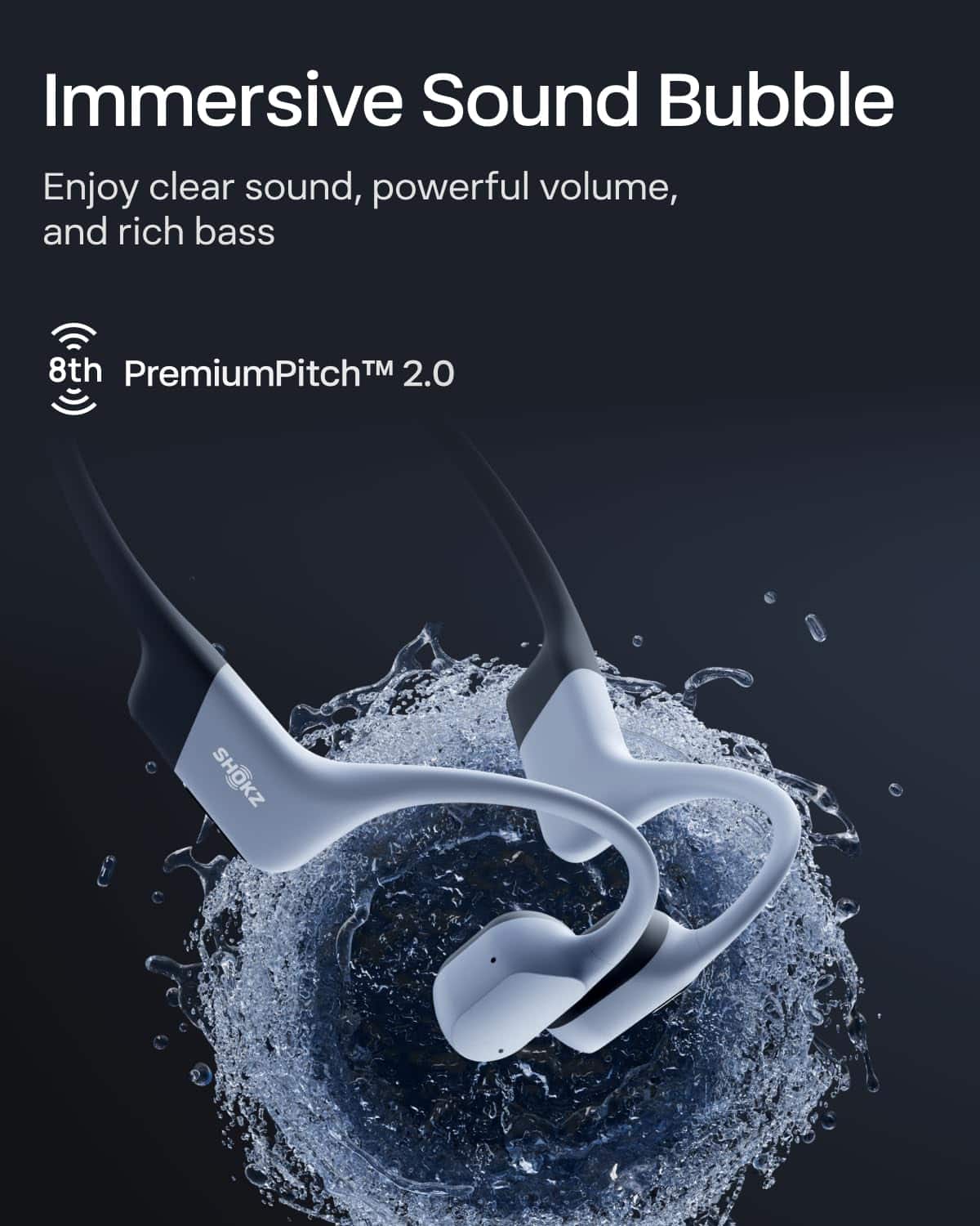 SHOKZ OpenSwim Pro - Auriculares Bluetooth de Oído Abierto - Imagen 8