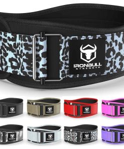 Cinturón de Levantamiento de Pesas para Hombres -Leopardo