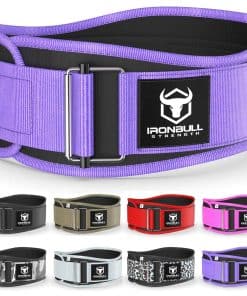 Cinturón de Levantamiento de Pesas para Hombres -Morado