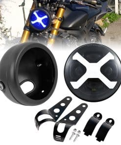 Faros delanteros para motocicletas de 5.75 pulgadas con luz