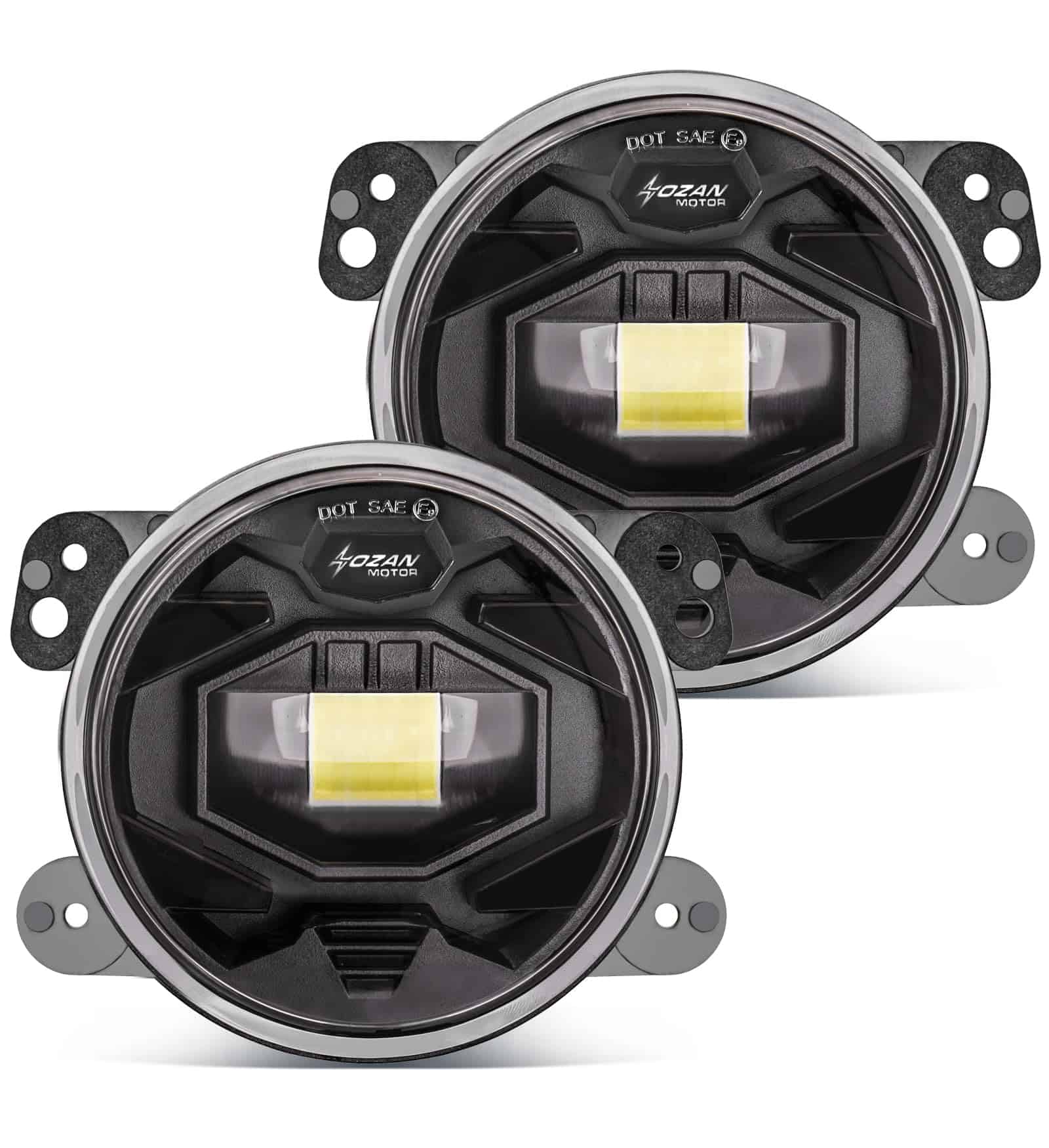 HENGTUAUTO 4inch LED Fog Light Assembly Front Bumper