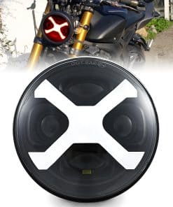 Faros Delanteros LED X-Style para Motocicleta de 5-3/4