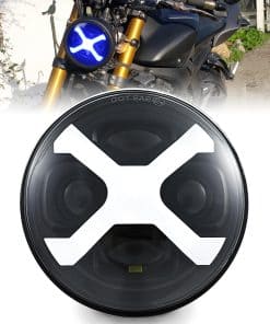 Faros LED para motocicletas de 5.75 pulgadas, faro para