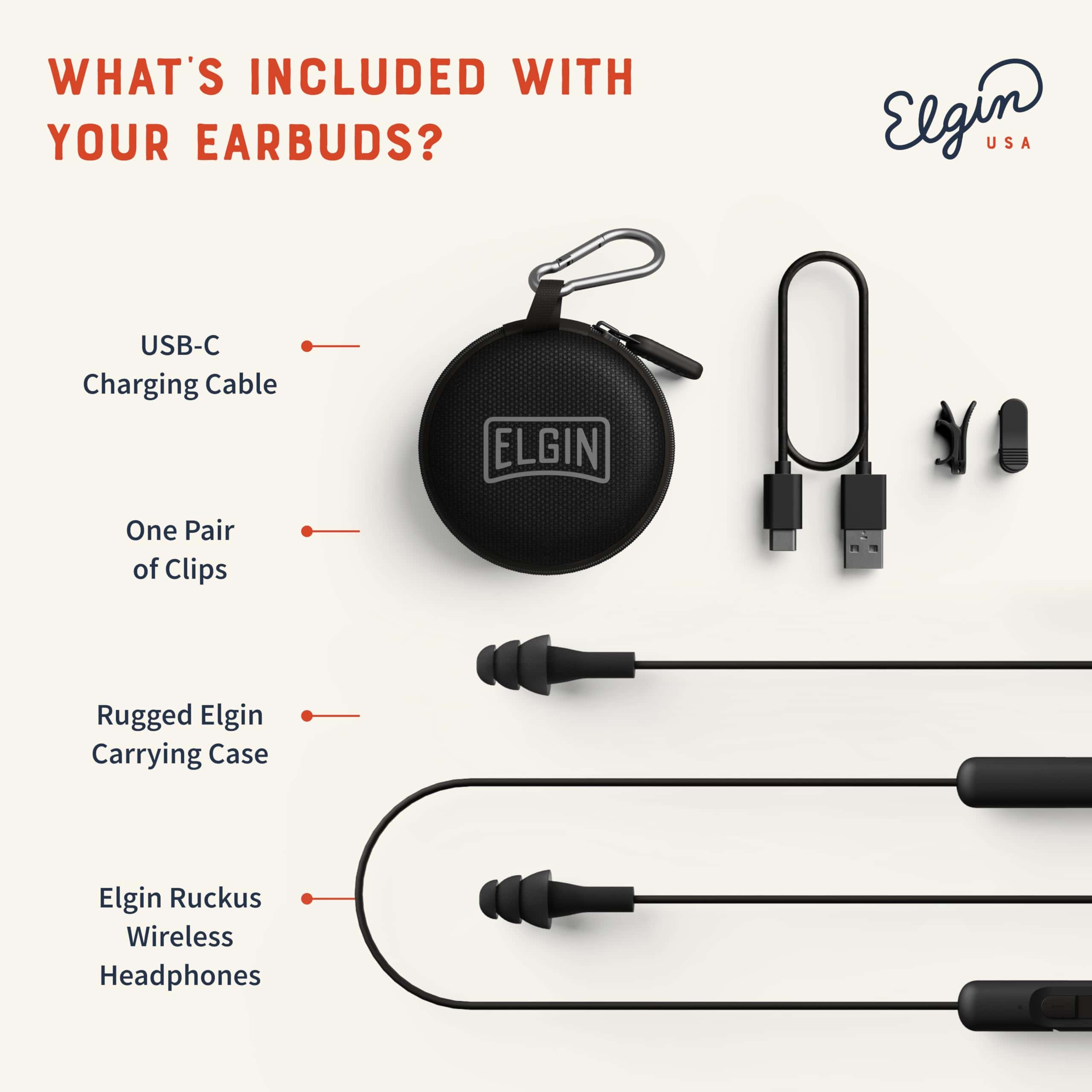 Audífonos inalámbricos Elgin Ruckus Bluetooth para tapones - Imagen 6