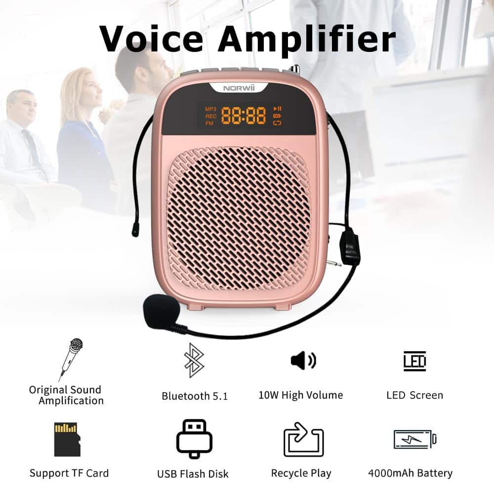 Amplificador de Voz Mini NORWII Altavoz Bluetooth - Imagen 4