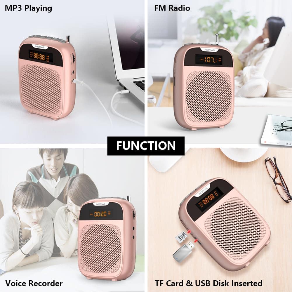 Amplificador de Voz Mini NORWII Altavoz Bluetooth - Imagen 7