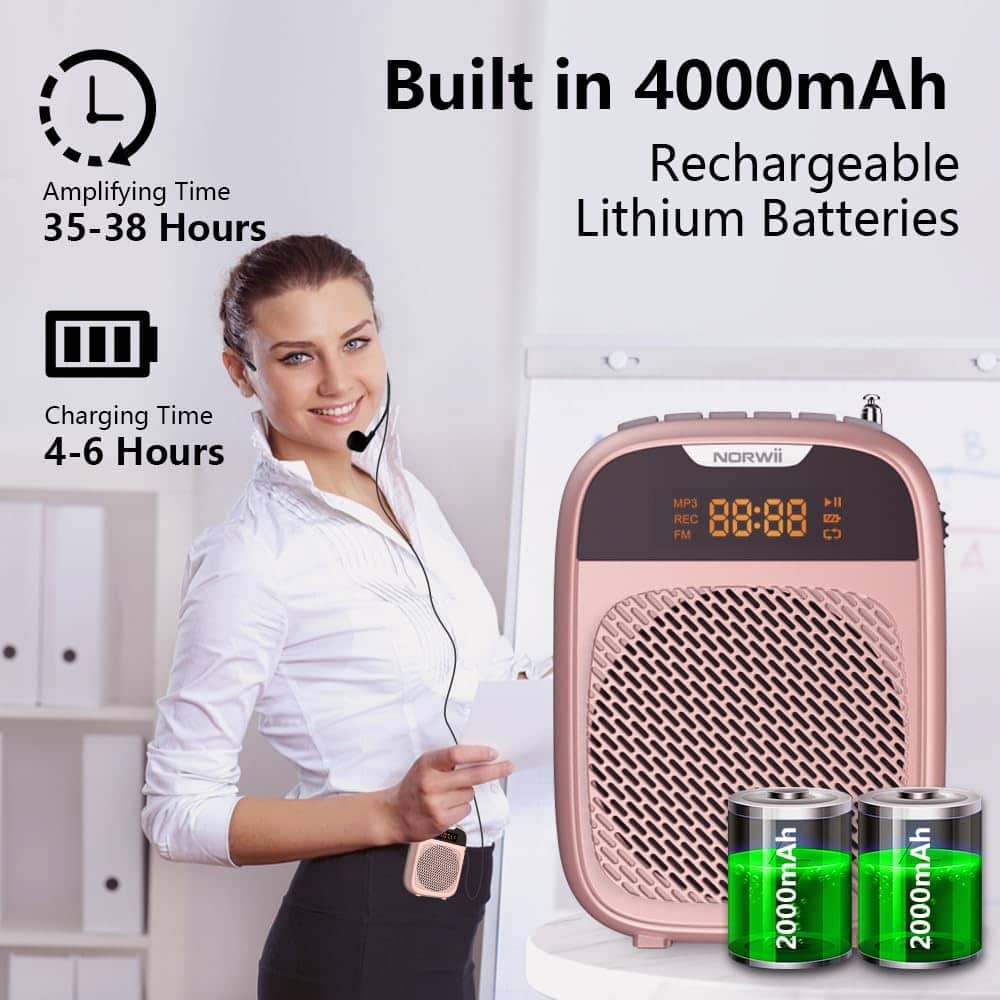 Amplificador de Voz Mini NORWII Altavoz Bluetooth - Imagen 5