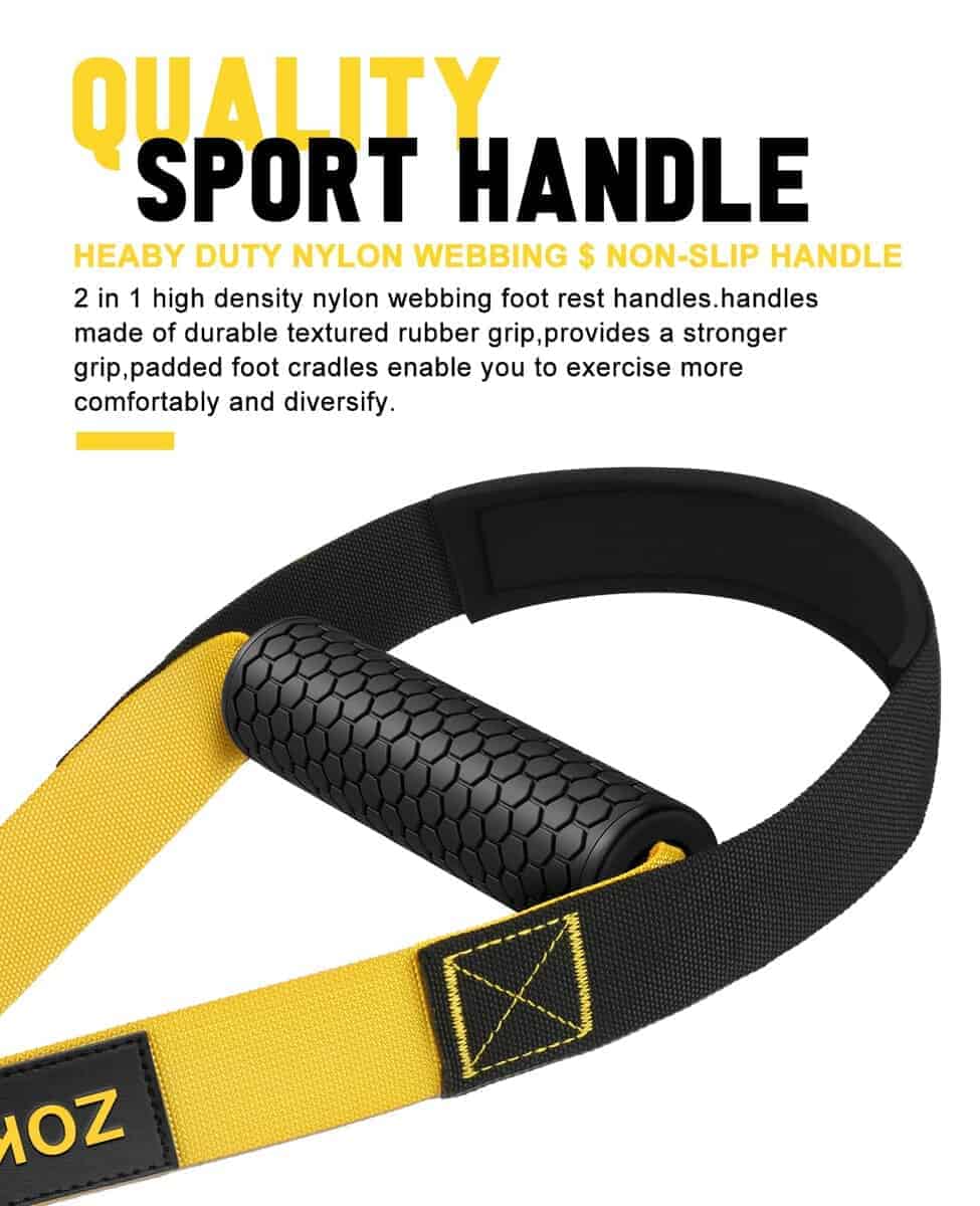 Kit de Entrenamiento en Casa con Cuerdas de Resistencia, - Imagen 6