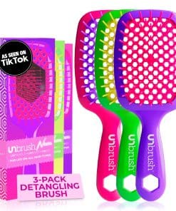 Paquete de 3 FHI Heat UNbrush Cepillo Desenredante -