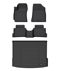 Conjunto de Tapetes para el Piso del Automóvil HAFIDI Todo