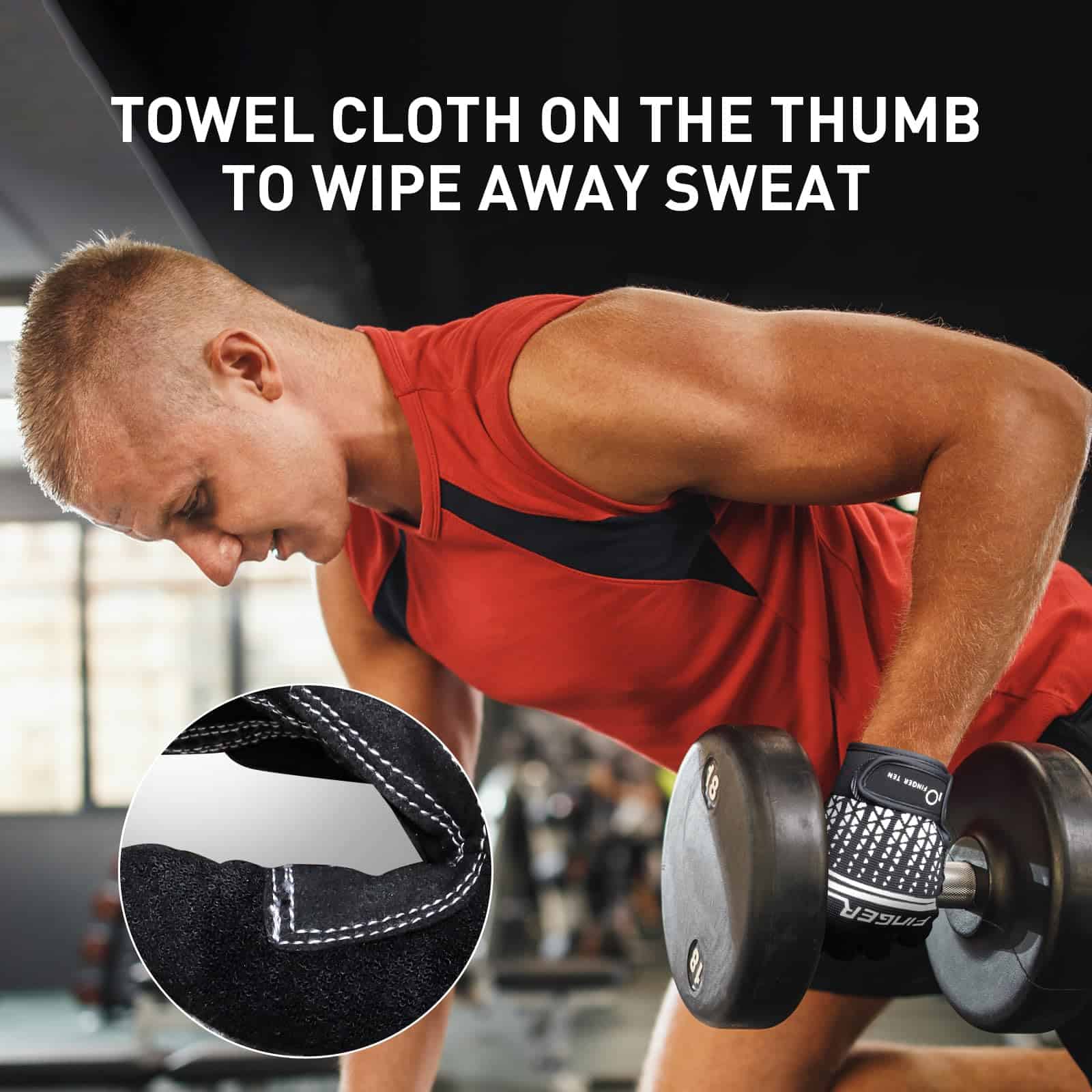 Guantes de Ejercicio de Dedo Completo para Hombres Mujeres - Imagen 6