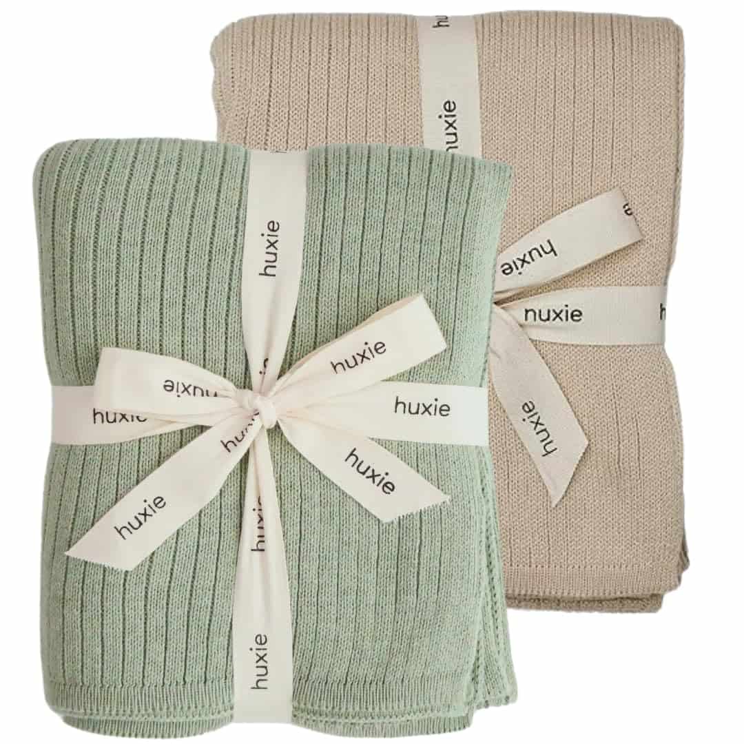 Manta de Bebé de Algodón Orgánico Tejida - Manta de