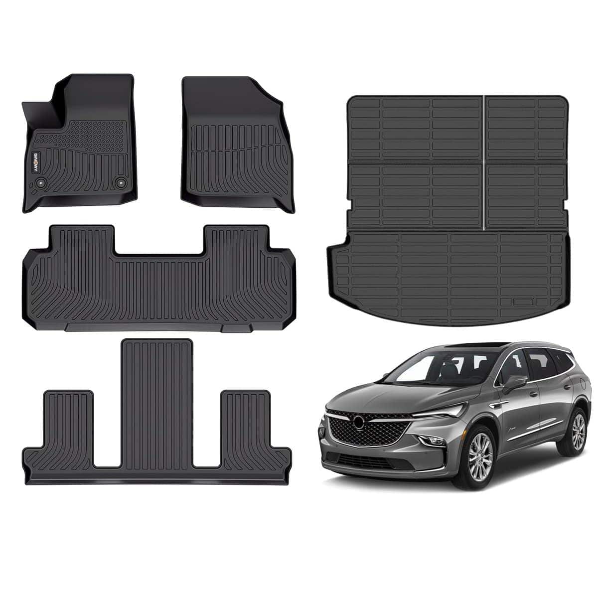 Tapetes de Piso y Forro de Carga para Buick Enclave