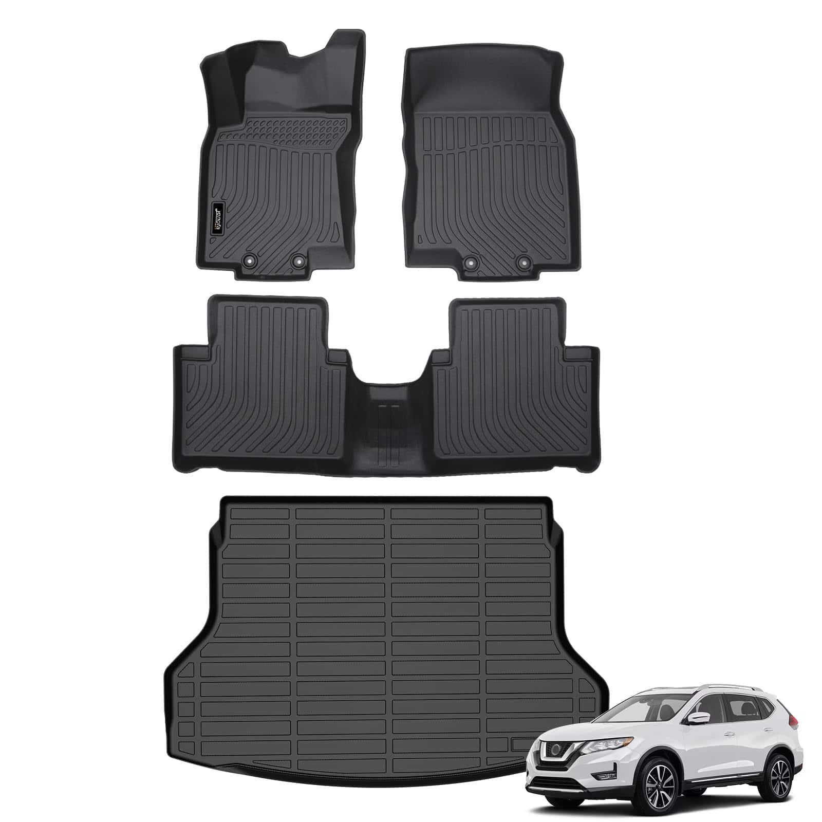 Juego de Tapetes y Forro de Carga para Nissan Rogue