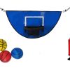 Aro de básquetbol para trampolín THAKSENY con bomba y balón