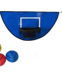 Aro de básquetbol para trampolín THAKSENY con bomba y balón