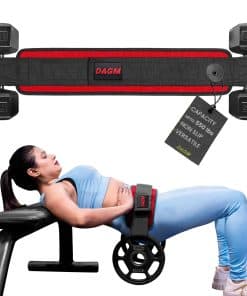 Cinturón DAGM para Hip Thrust con Pesas Pesadas, Entrenador