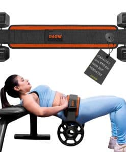 Cinturón DAGM para Hip Thrust con Mancuernas pesadas,