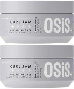 OSiS+ Curl Jam Gel para el cabello rizado, 10 oz (Paquete