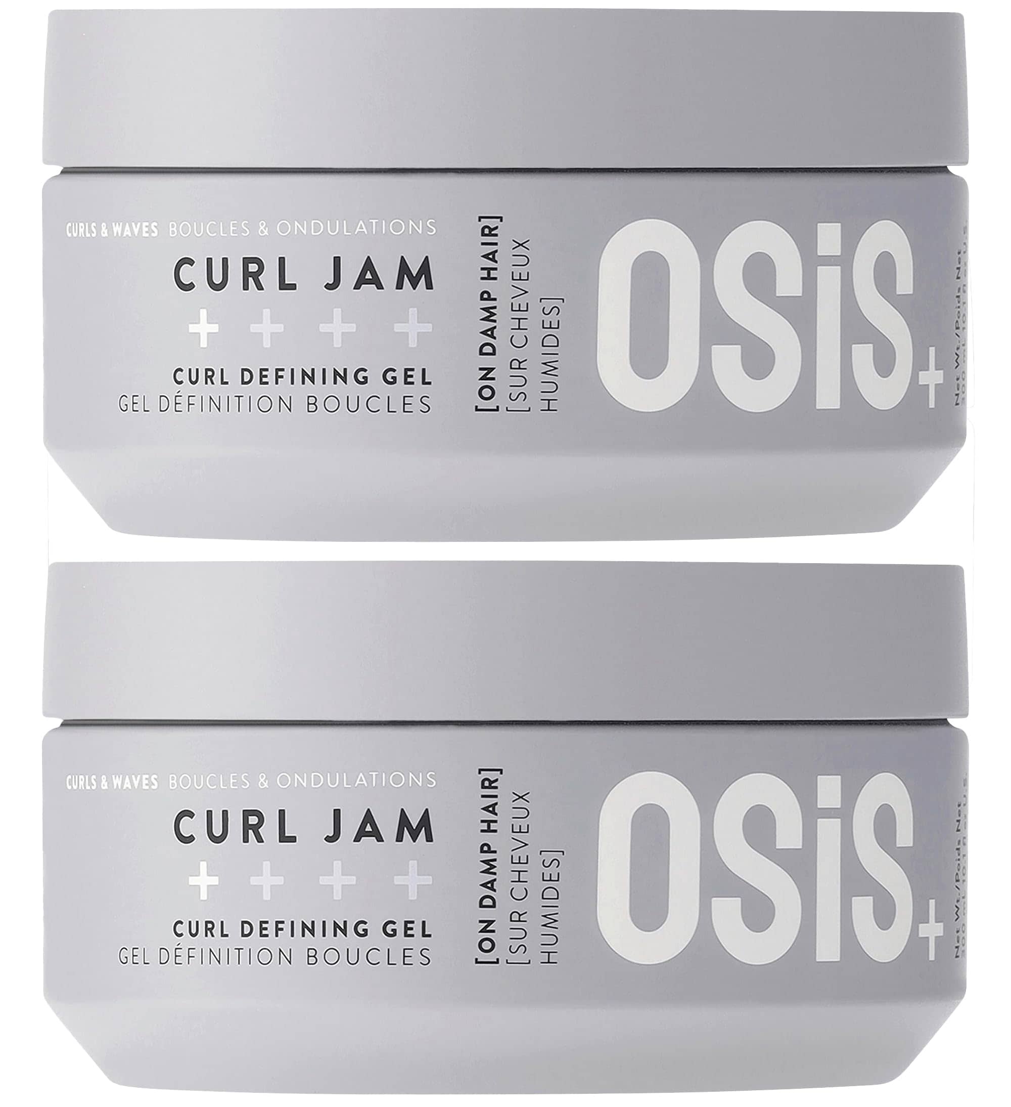 OSiS+ Curl Jam Gel para el cabello rizado, 10 oz (Paquete