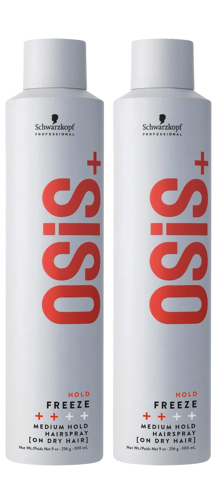 OSiS+ Freeze Spray para el cabello con fijación media, 9 oz