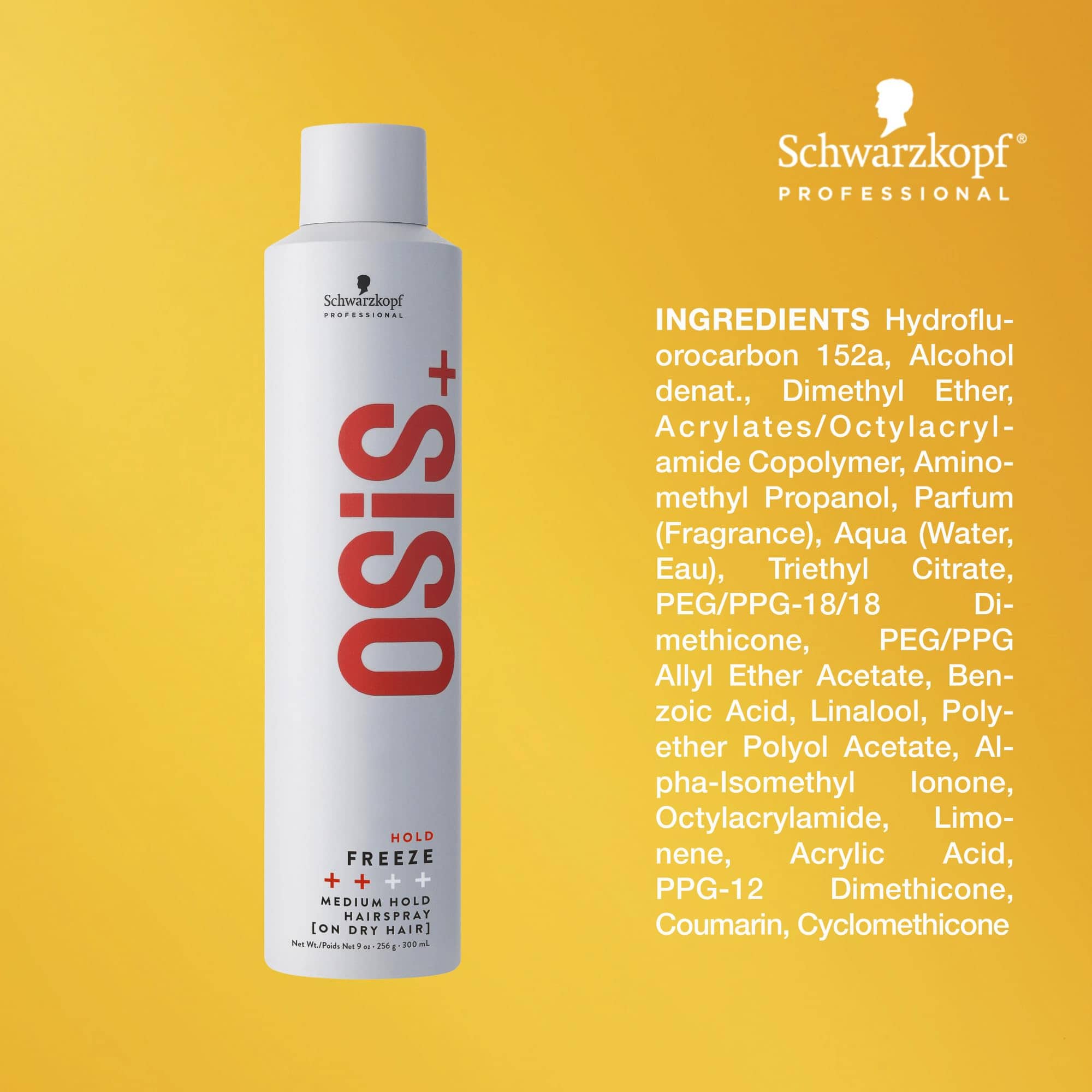 OSiS+ Freeze Spray para el cabello con fijación media, 9 oz - Imagen 4