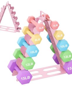 Rack de Mancuernas de 5 niveles (Mancuernas no incluidas),