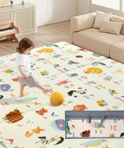 Tapete para bebé, 79��71� Tapete plegable -Animal