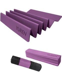 Tapete de Yoga Plegable RYTMAT de 10mm de -Morado