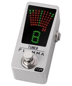 Pedal Afinador FLAMMA FC04 Cromático, Pedal de Afinación de