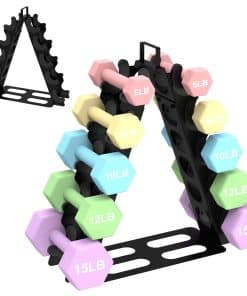 Estante para Pesas de 5 Niveles (Pesas no incluidas),