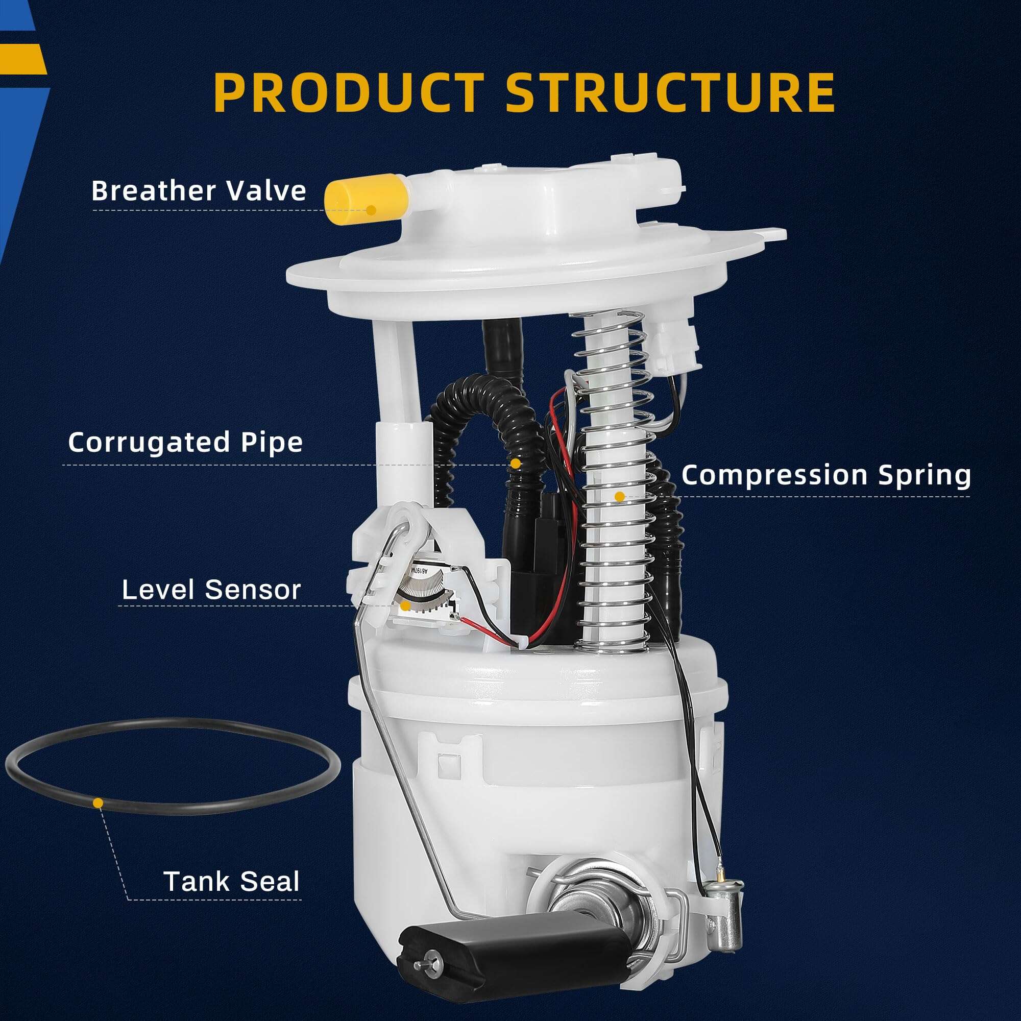 DWVO Conjunto de Módulo de Bomba de Combustible Compatible - Imagen 3