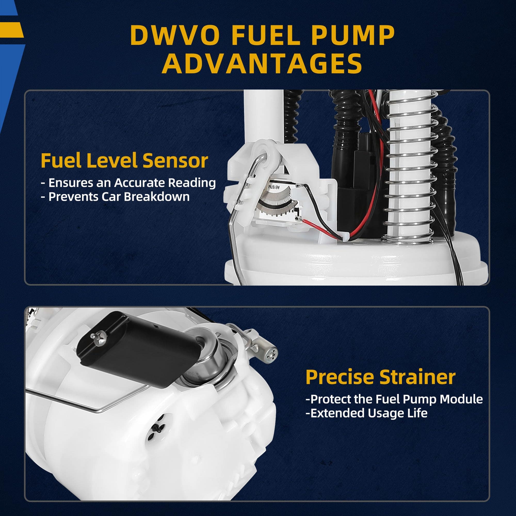 DWVO Conjunto de Módulo de Bomba de Combustible Compatible - Imagen 5