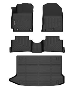 Tapetes para piso y forro de maletero GINOWY para Hyundai