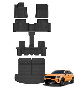 Conjunto de Tapetes para Piso y Protector de Carga GINOWY