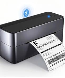 Impresora de Etiquetas Térmicas Bluetooth -Negro