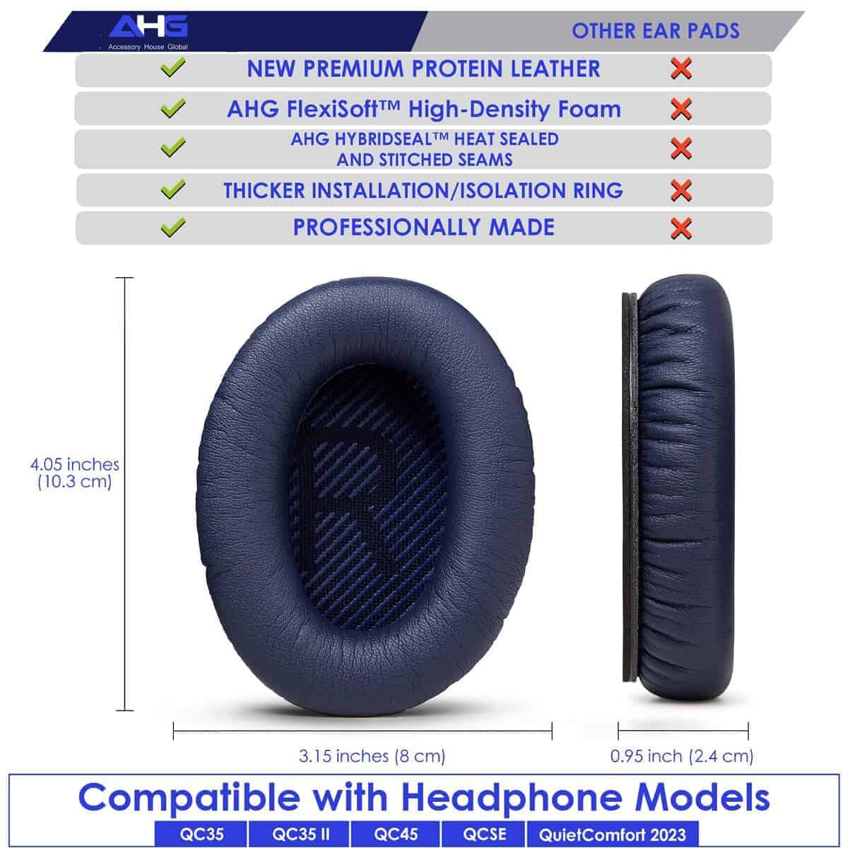 AHG Kit de Almohadillas para Oídos y Diadema Compatible con - Imagen 7