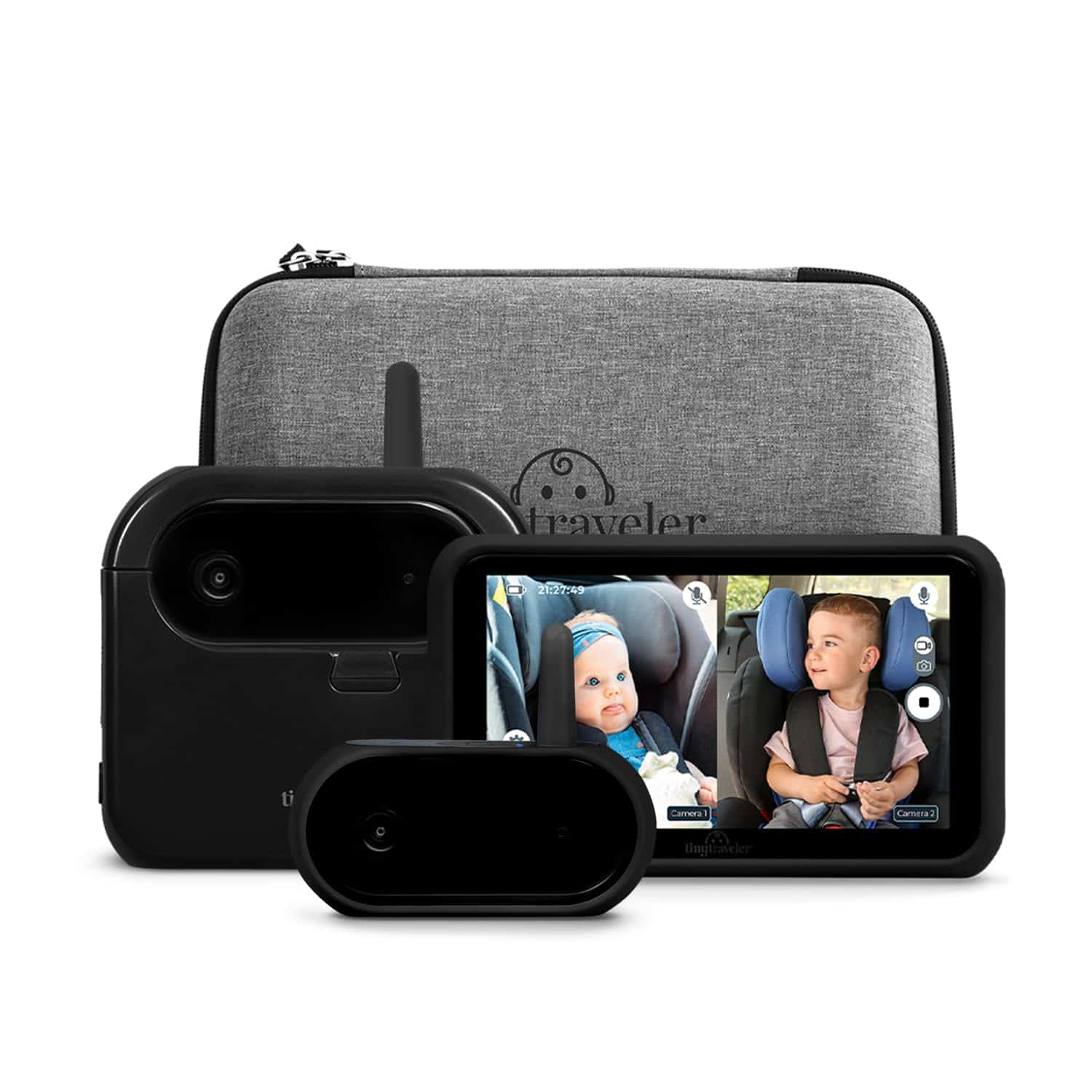 Monitor de bebé inalámbrico Tiny Traveler Ai Smart con