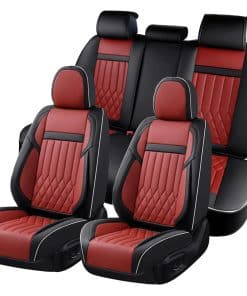 Fundas de asiento para automóvil KEYOOG de 5 plazas