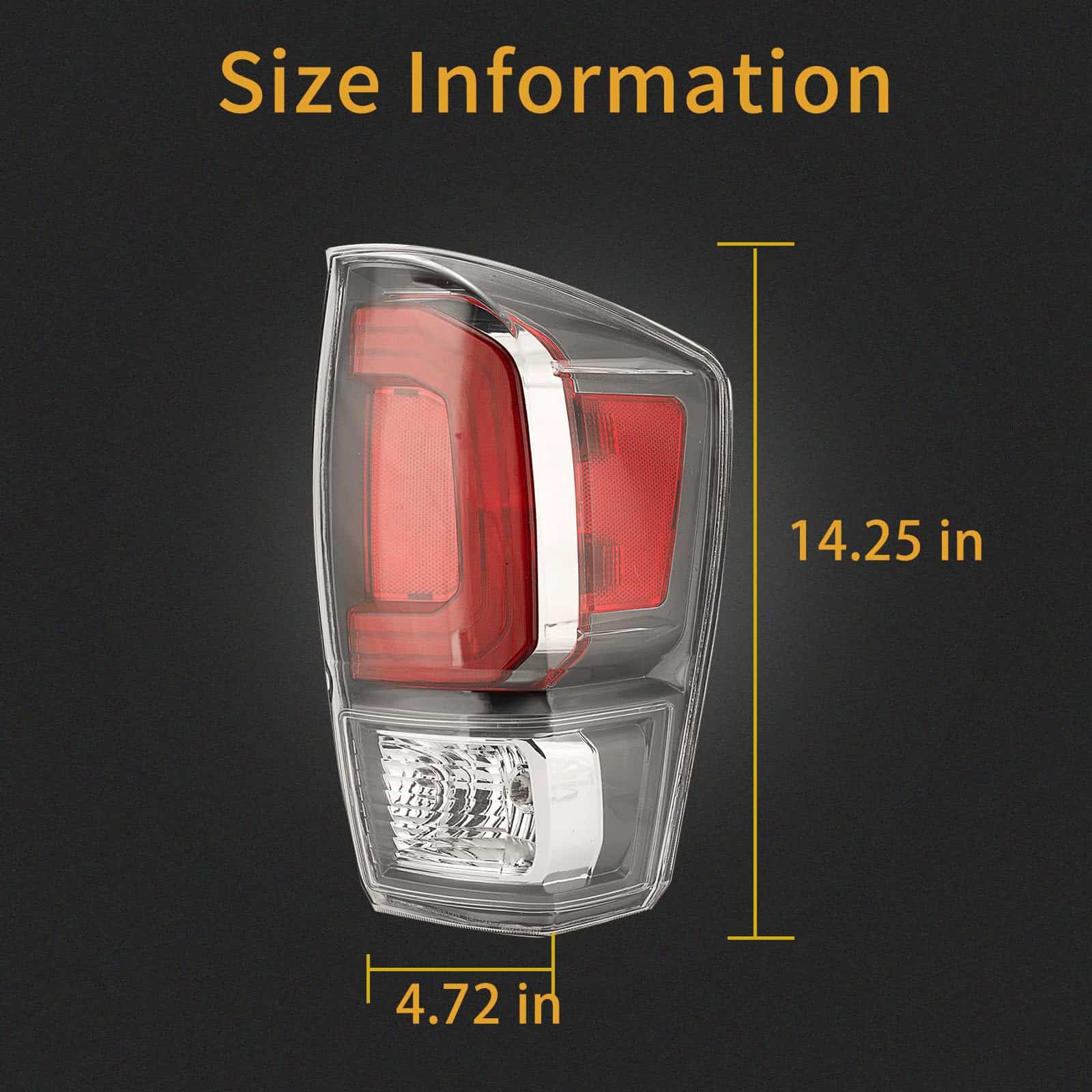 Conjunto de luz trasera MiKaFex compatible -Derecho del lado - Imagen 4