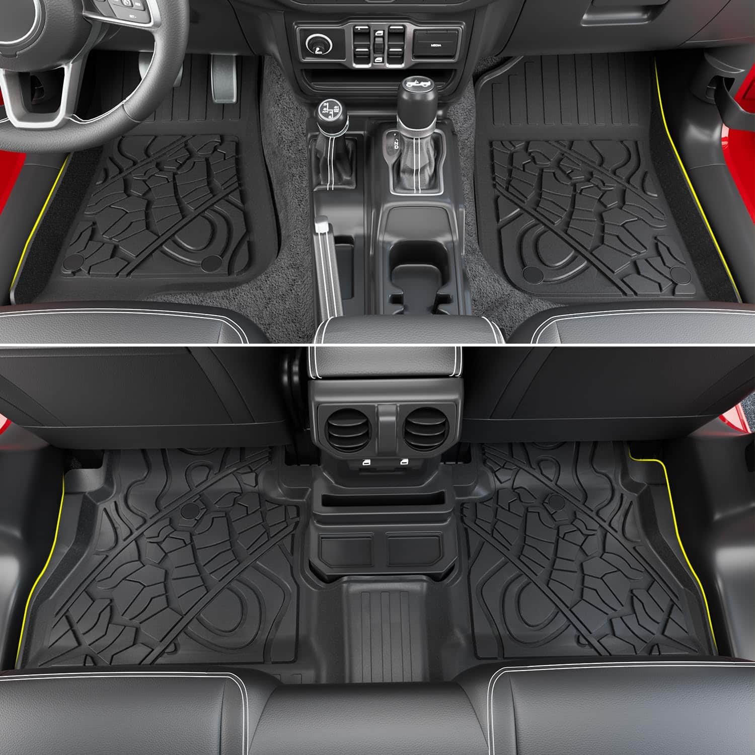 Tapete de carga powoq compatible con Jeep Wrangler JL - Imagen 6