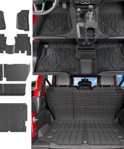 Tapete de carga powoq compatible con Jeep Wrangler JL