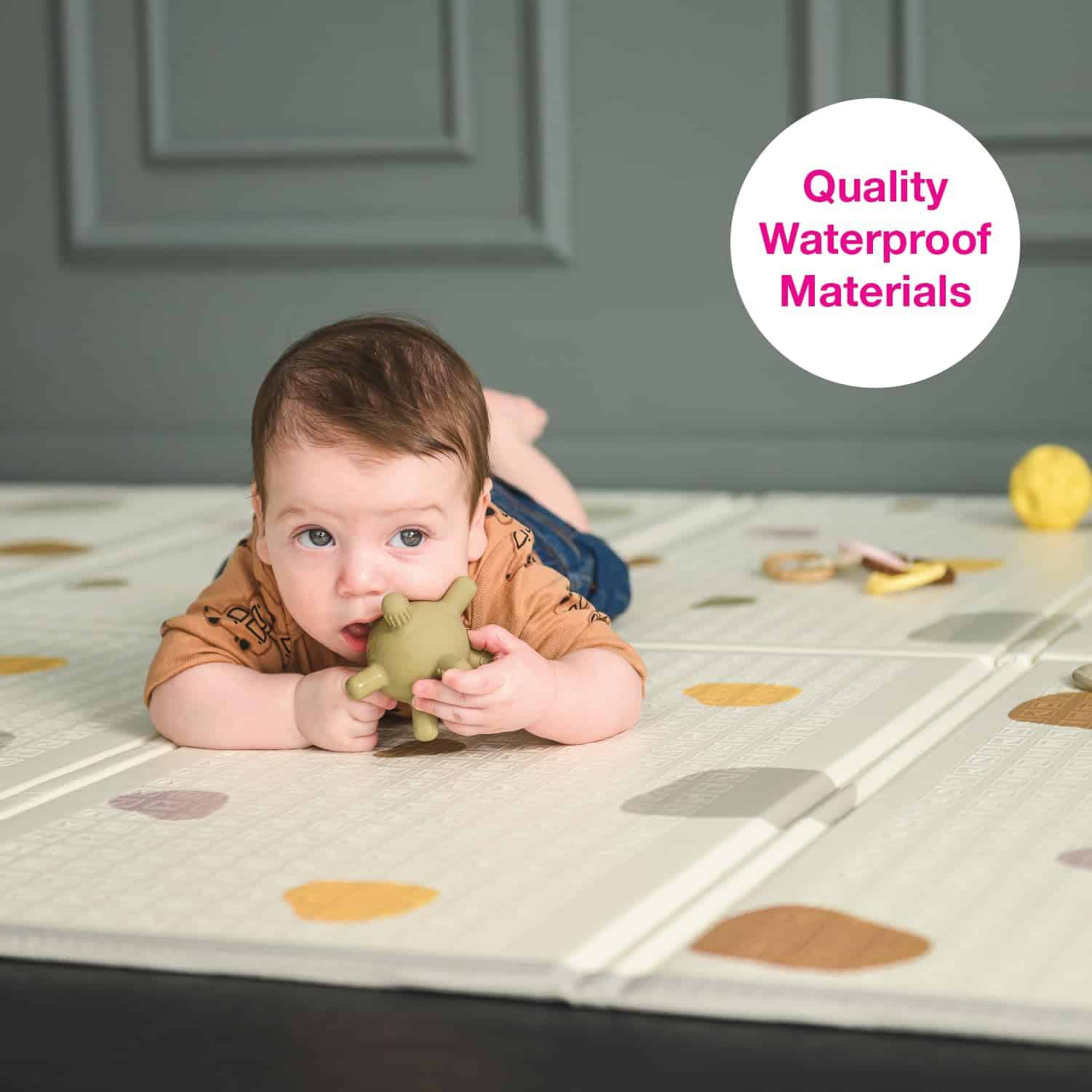 Edushape Tapete de Juego para Bebés Jungle Fun - Tapete de - Imagen 7